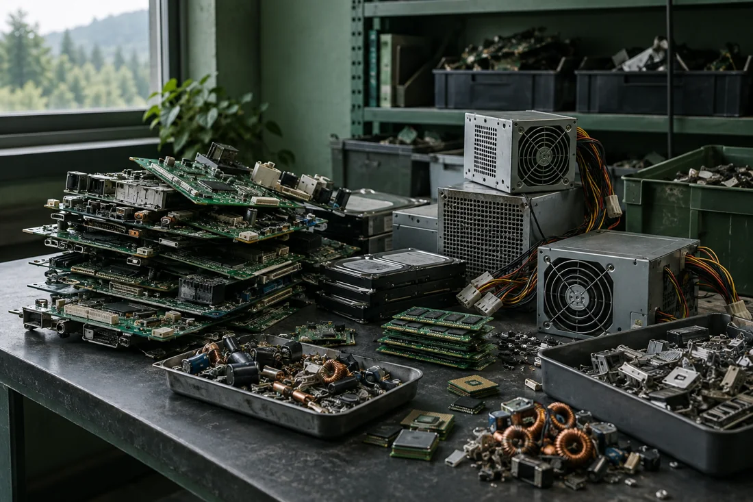 Déchets électroniques